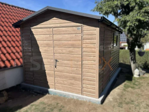 Kerti tároló / Műhely 3x4 m Winchester | 3x Ablak | Filc és Ereszcsatorna