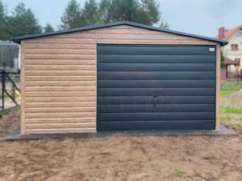 Mobilgarázs 4,5x5,5m Winchester / BTX 7016 Antracit Matt | Billenőkapu | Erősített szerkezet
