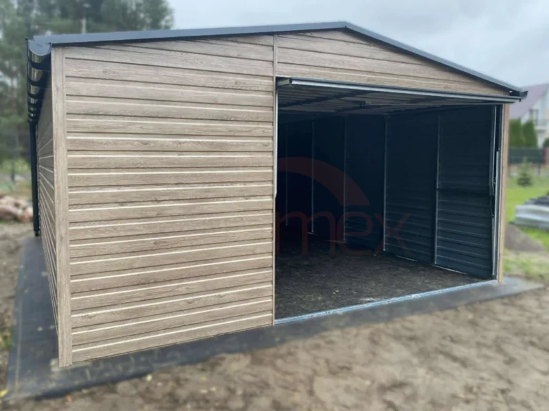Mobilgarázs 4,5x5,5m Winchester / BTX 7016 Antracit Matt | Billenőkapu | Erősített szerkezet