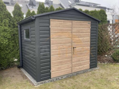 Kerti tároló 3×2 m BTX 7016 Antracit Matt | Ereszcsatorna és Ablak | Erősített szerkezet